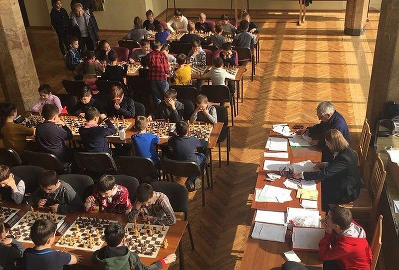 Командное первенство по шахматам среди начальных классов